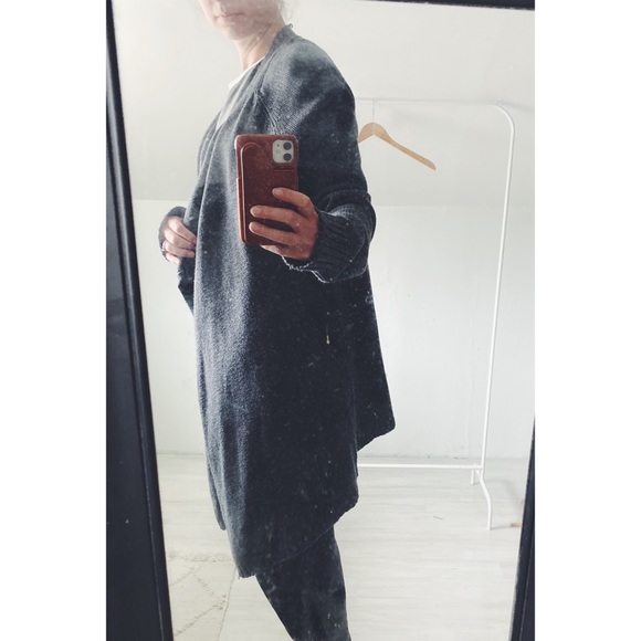 Gap Oversized Waterfall Open Front Knit Sweater - Picture 2 of 8